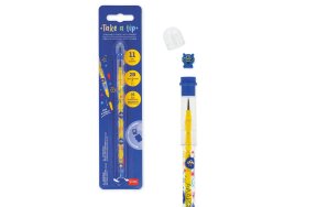 LEGAMI ΜΟΛΥΒΙ ΜΕ ΜΥΤΕΣ MONSTER STACKABLE PENCILS - STEKIT3
